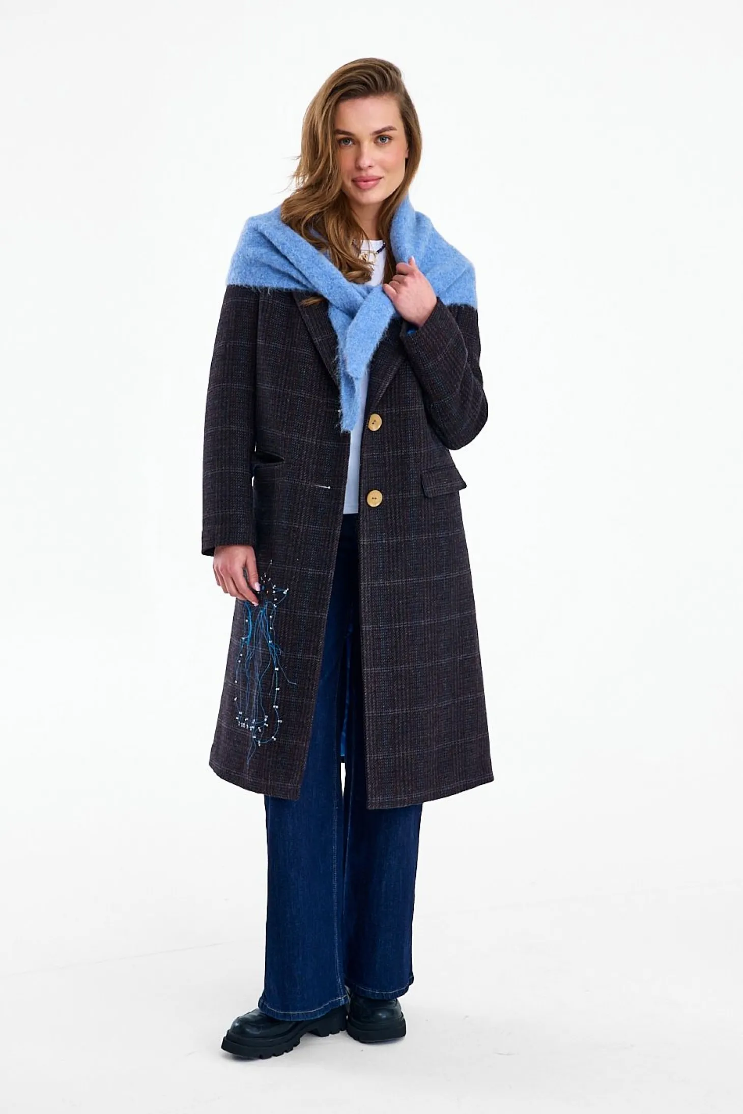 Apaszka Alpaca Deep