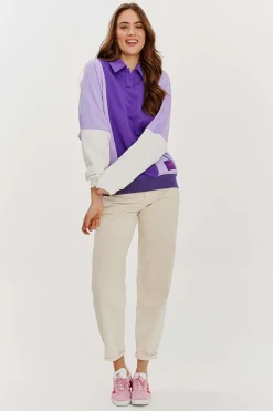 Bluza polo Mystic Plum
