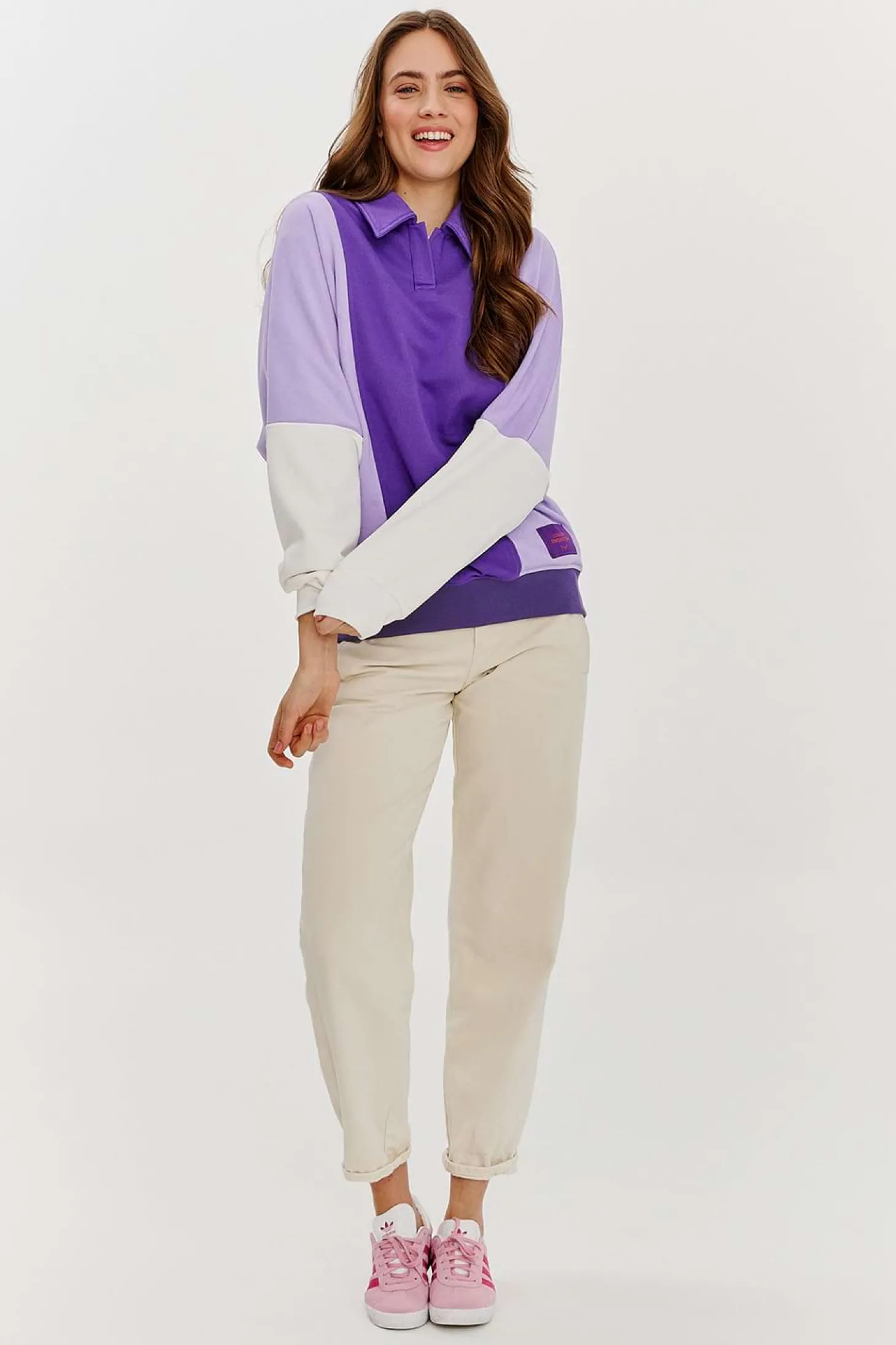 Bluza polo Mystic Plum