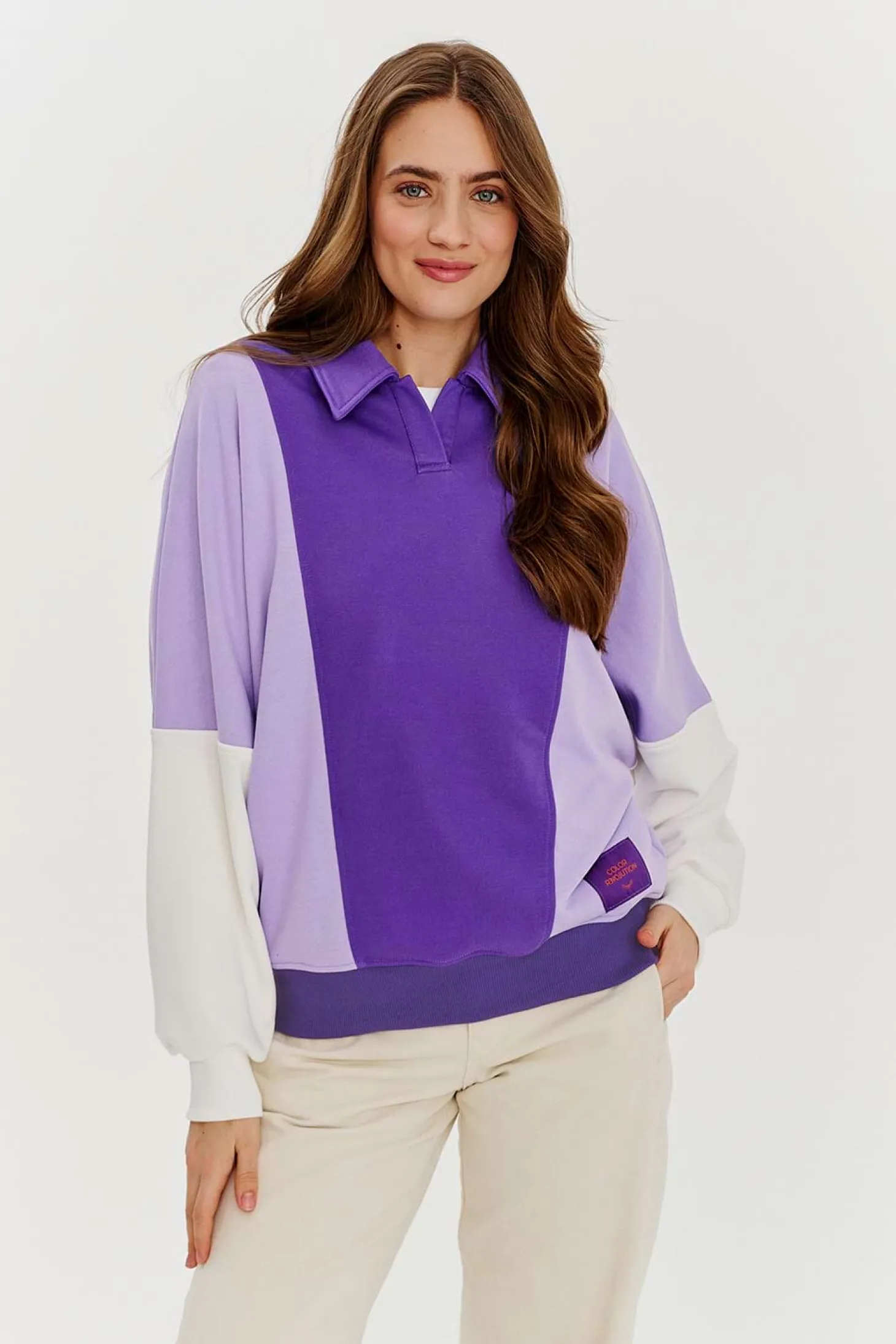 Bluza polo Mystic Plum