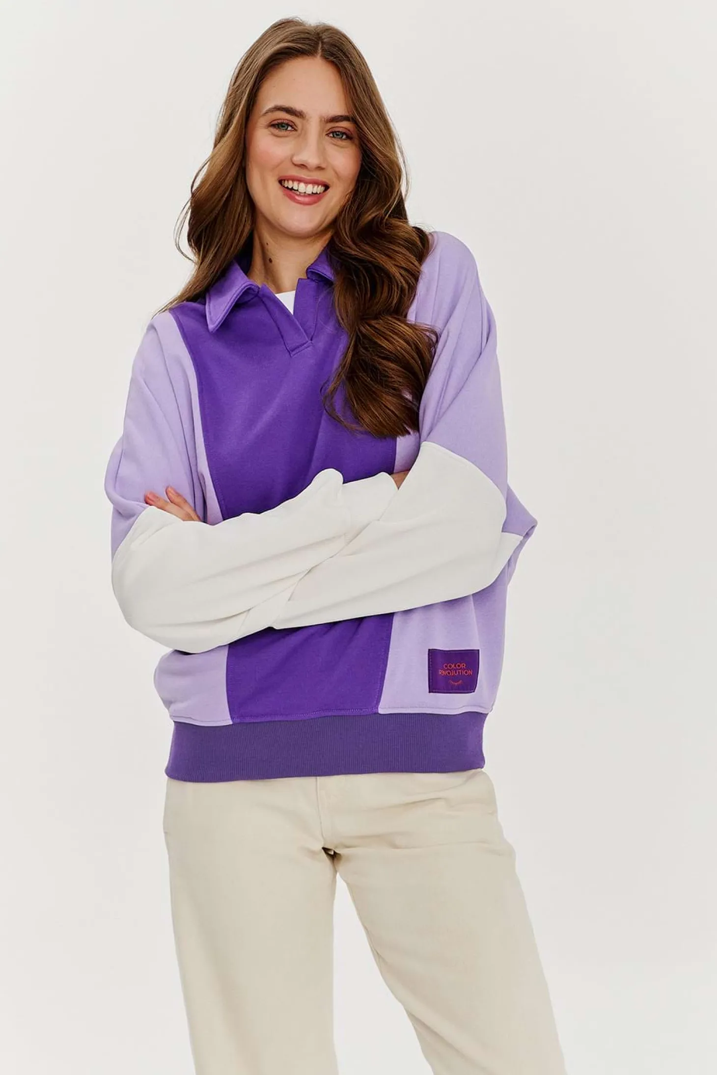 Bluza polo Mystic Plum