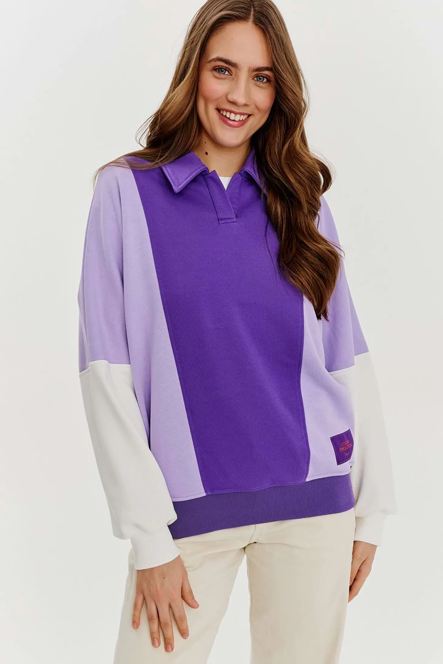 Bluza polo Mystic Plum