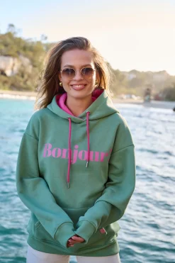 Bluza z kapturem Bonjour Chérie