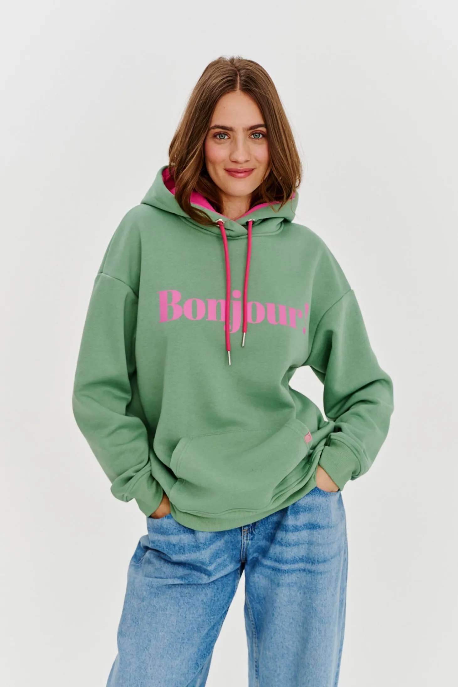 Bluza z kapturem Bonjour Chérie