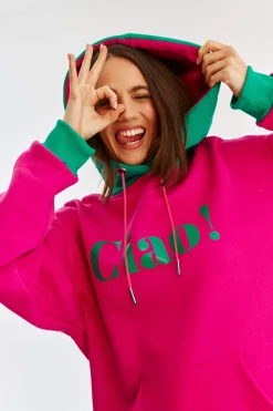 Bluza z kapturem Ciao Arrivederci