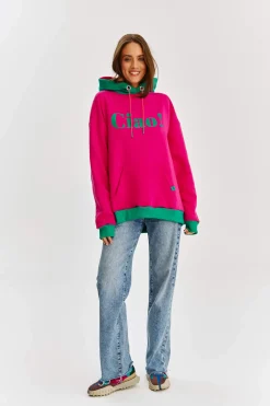 Bluza z kapturem Ciao Arrivederci