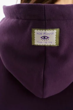 Bluza z kapturem City Plum