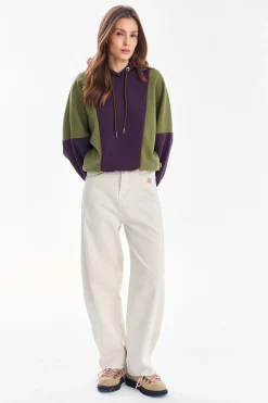 Bluza z kapturem City Plum