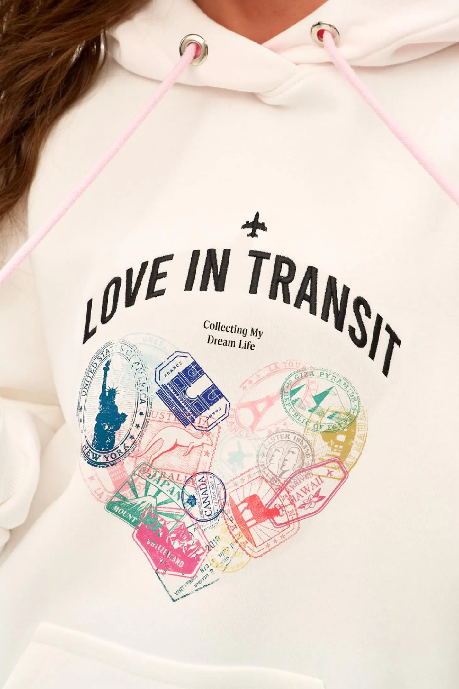 Bluza z kapturem Love in Transit