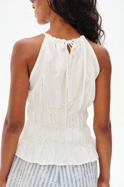 Bluzka Ivory Bow