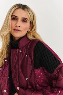 Bomberka pikowana Berry Snuggle