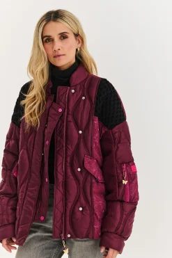 Bomberka pikowana Berry Snuggle