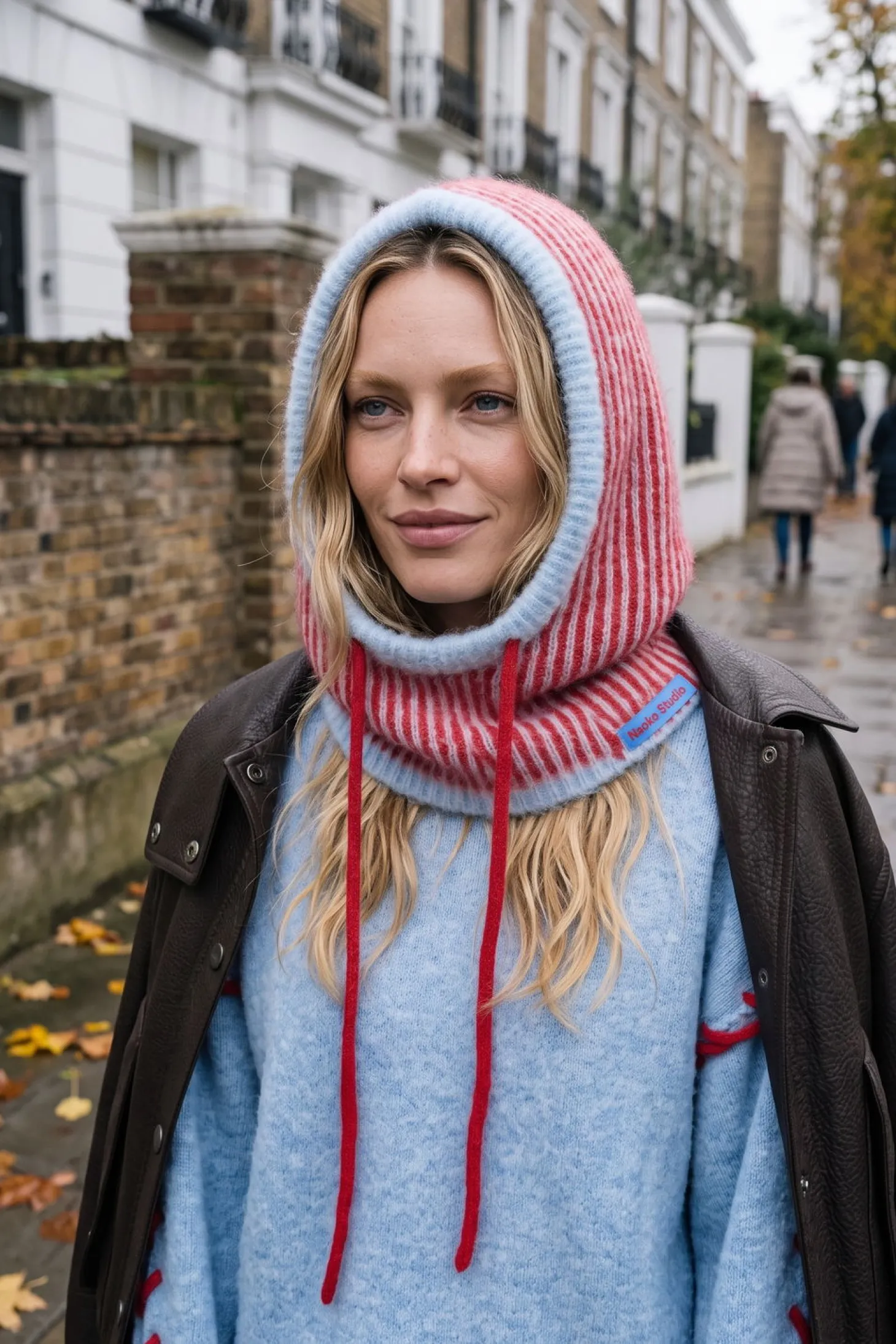 Czapka Balaclava Candy Cane