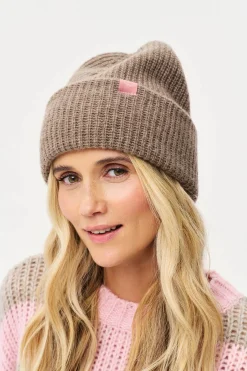 Czapka beanie z kaszmirem Nutmeg Cookie