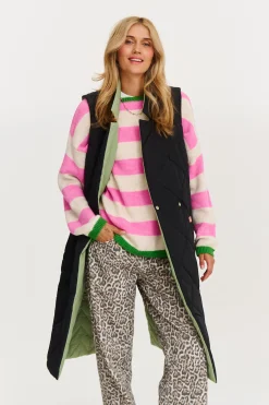 Długa kamizelka dwustronna Grove Walk