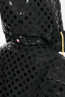 Długa kurtka przeciwdeszczowa Stormy Dots