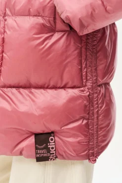 Dwustronna kurtka zimowa Alaska Caramel Blush