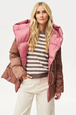 Dwustronna kurtka zimowa Alaska Caramel Blush