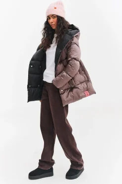 Dwustronna kurtka zimowa Alaska Velvet Earth