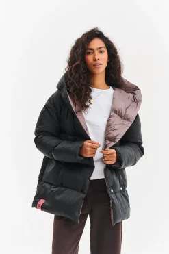 Dwustronna kurtka zimowa Alaska Velvet Earth