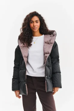 Dwustronna kurtka zimowa Alaska Velvet Earth