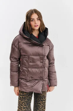 Dwustronna kurtka zimowa Alaska Velvet Earth