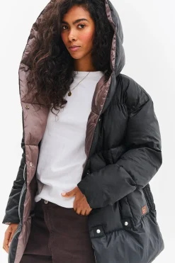 Dwustronna kurtka zimowa Alaska Velvet Earth