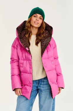 Dwustronna kurtka zimowa Alaska Pink Panther