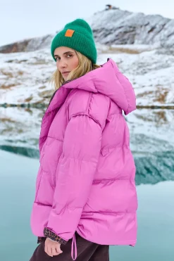 Dwustronna kurtka zimowa Alaska Pink Panther