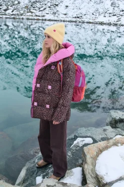 Dwustronna kurtka zimowa Alaska Pink Panther