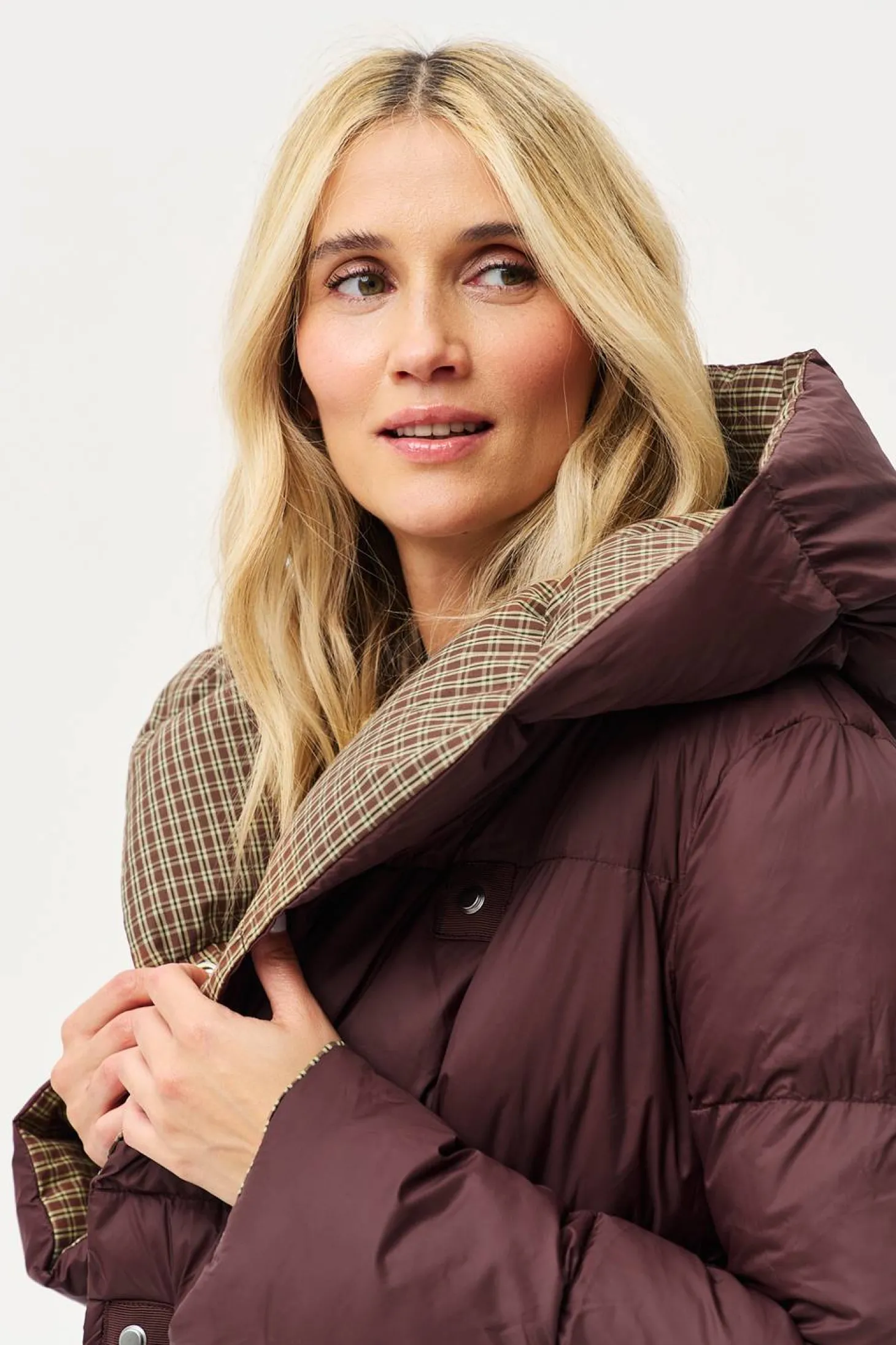 Dwustronna kurtka zimowa Alaska Moody Plaid