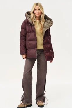 Dwustronna kurtka zimowa Alaska Moody Plaid