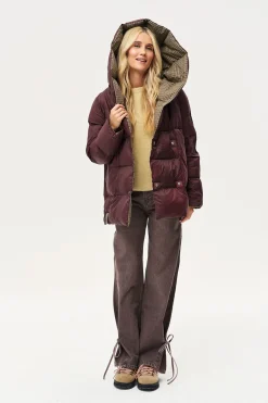 Dwustronna kurtka zimowa Alaska Moody Plaid
