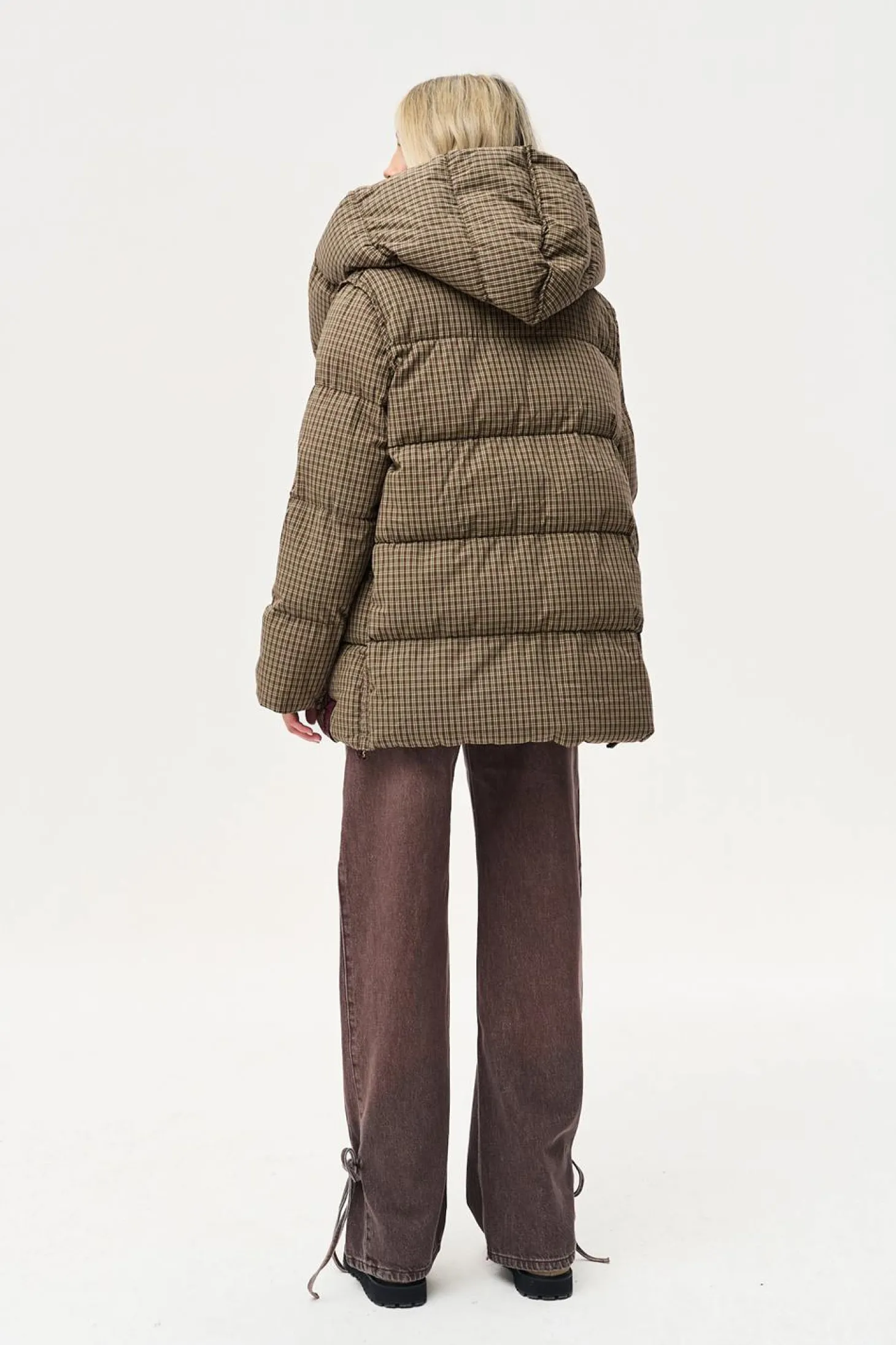 Dwustronna kurtka zimowa Alaska Moody Plaid