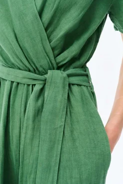 Kombinezon lniany Mint Mojito