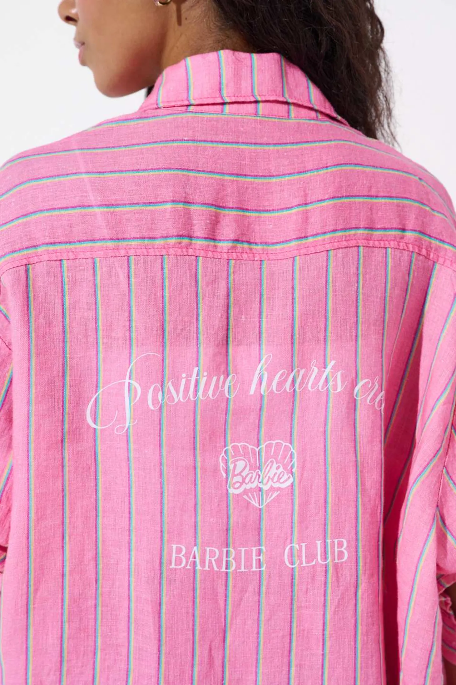 Koszula lniana Barbie Club