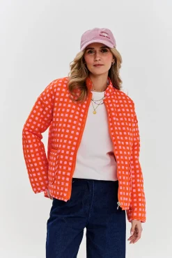 Kurtka dwustronna Peachy Bloom