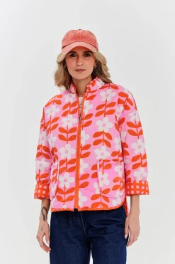 Kurtka dwustronna Peachy Bloom