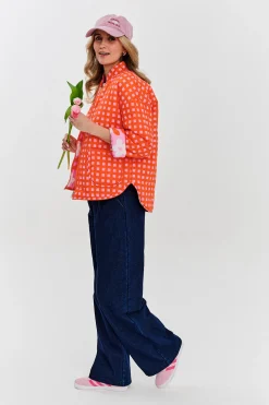 Kurtka dwustronna Peachy Bloom