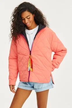 Kurtka dwustronna Poppy Pink Thunder