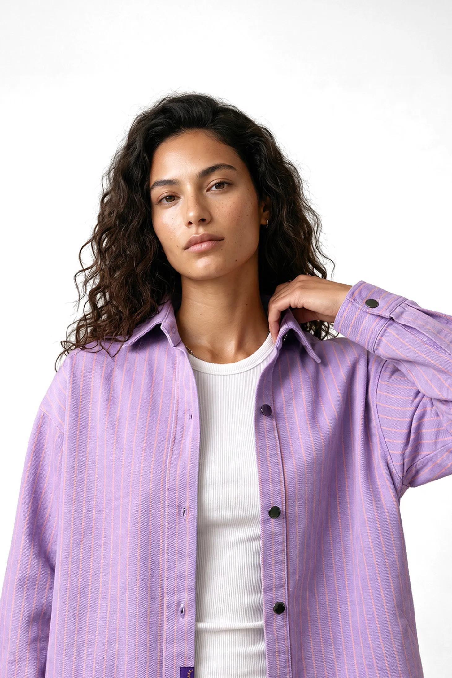 Kurtka koszulowa Lavender Ray