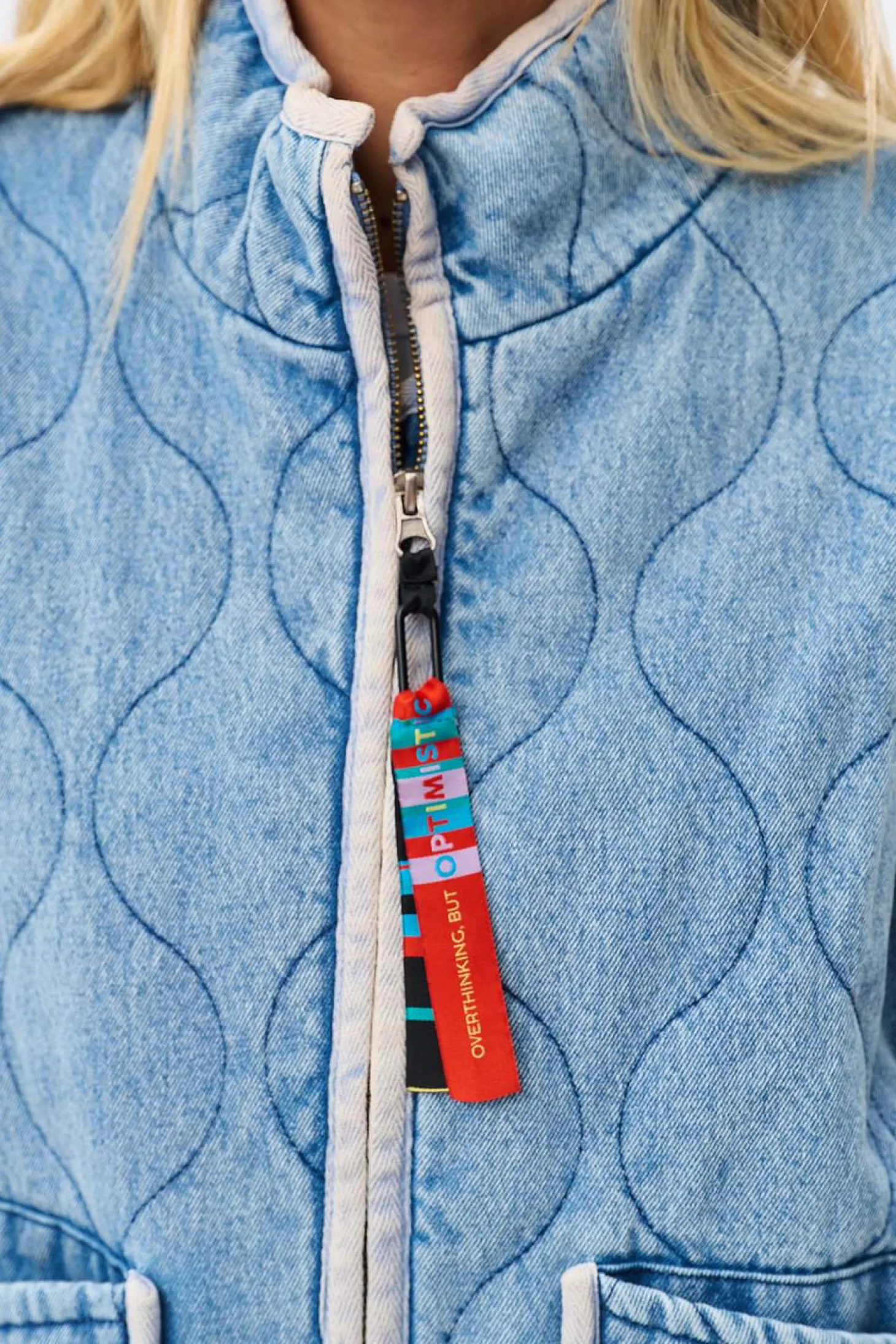 Kurtka pikowana Blue Chapter