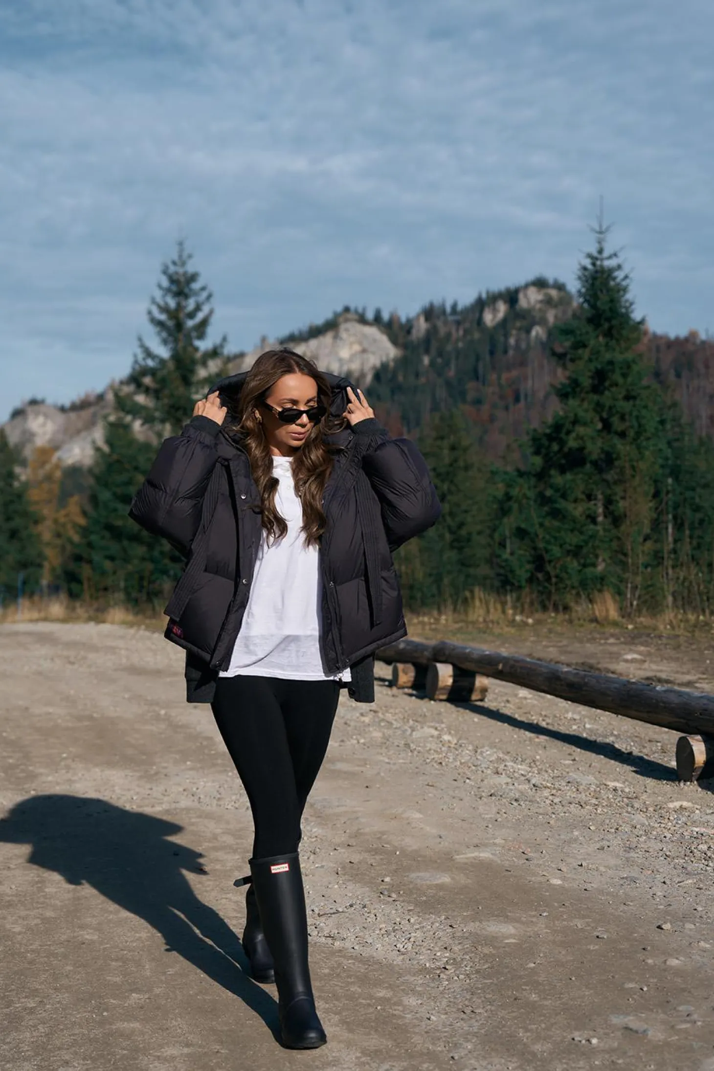 Kurtka puchowa Umbria Blackout