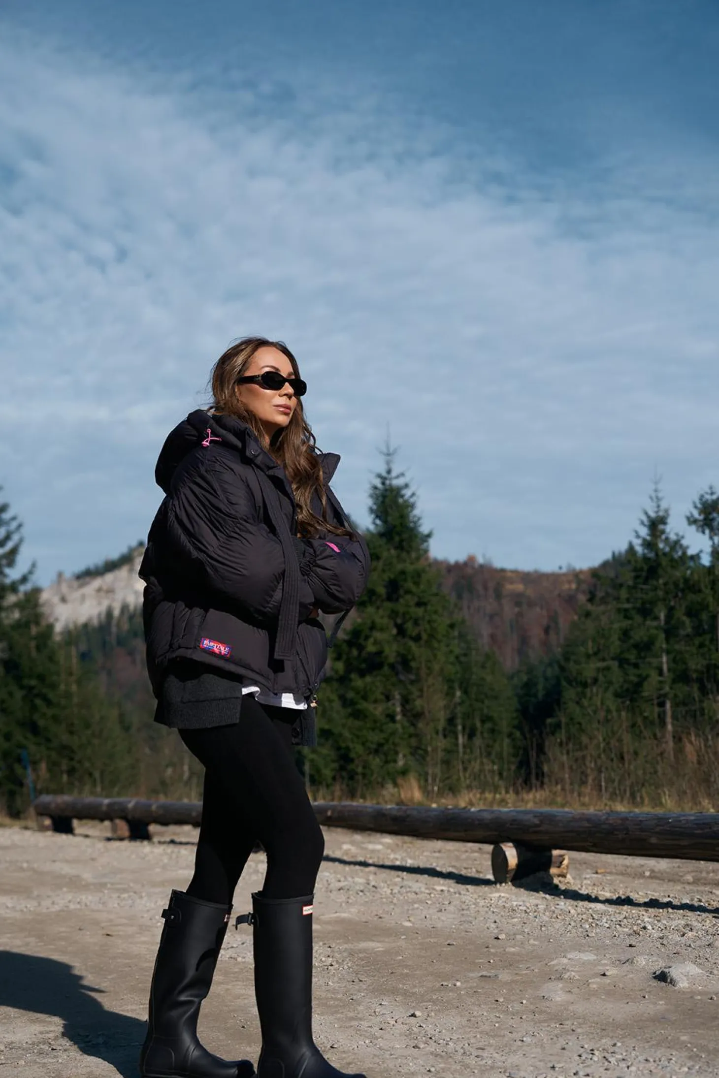Kurtka puchowa Umbria Blackout