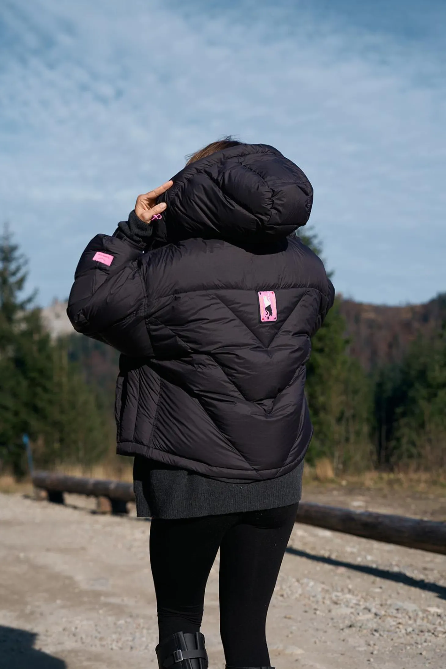 Kurtka puchowa Umbria Blackout