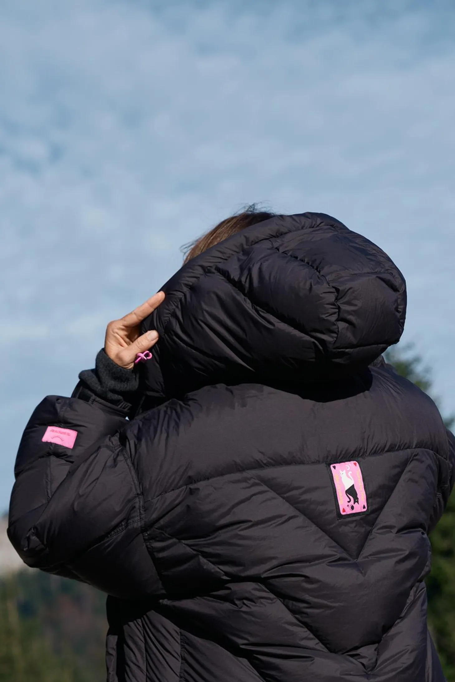 Kurtka puchowa Umbria Blackout