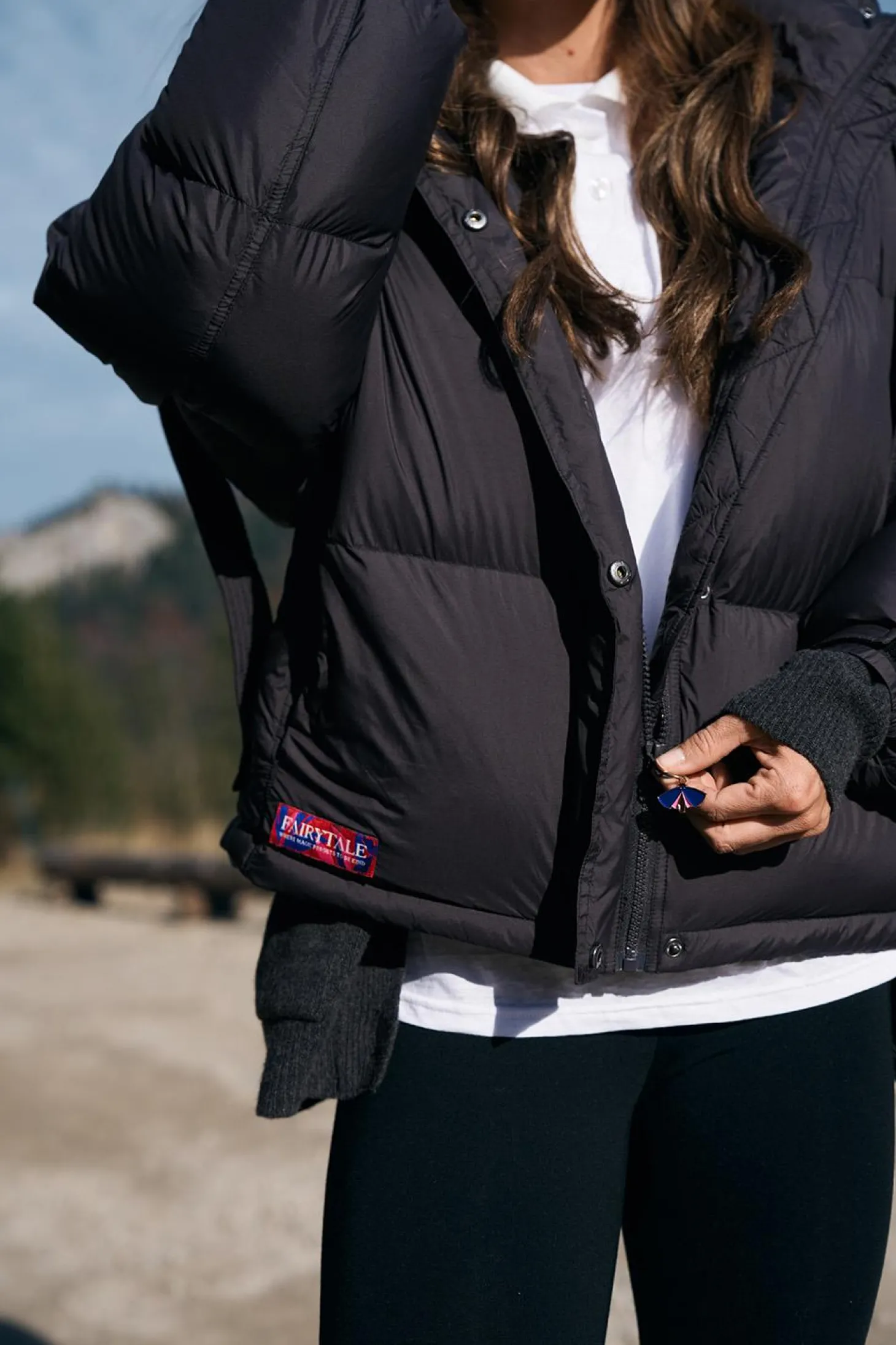 Kurtka puchowa Umbria Blackout