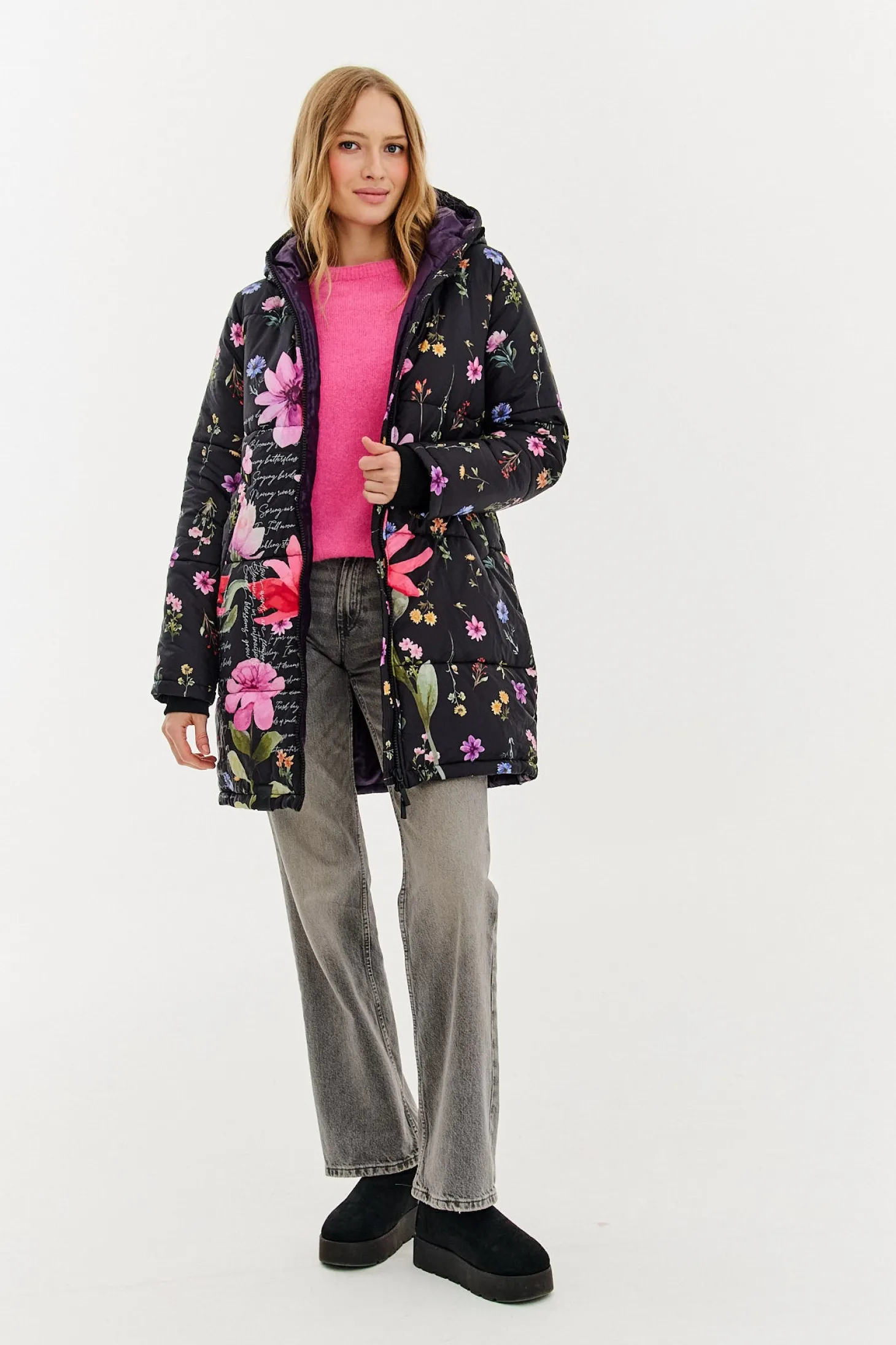 Kurtka zimowa Oslo Floral Bloom