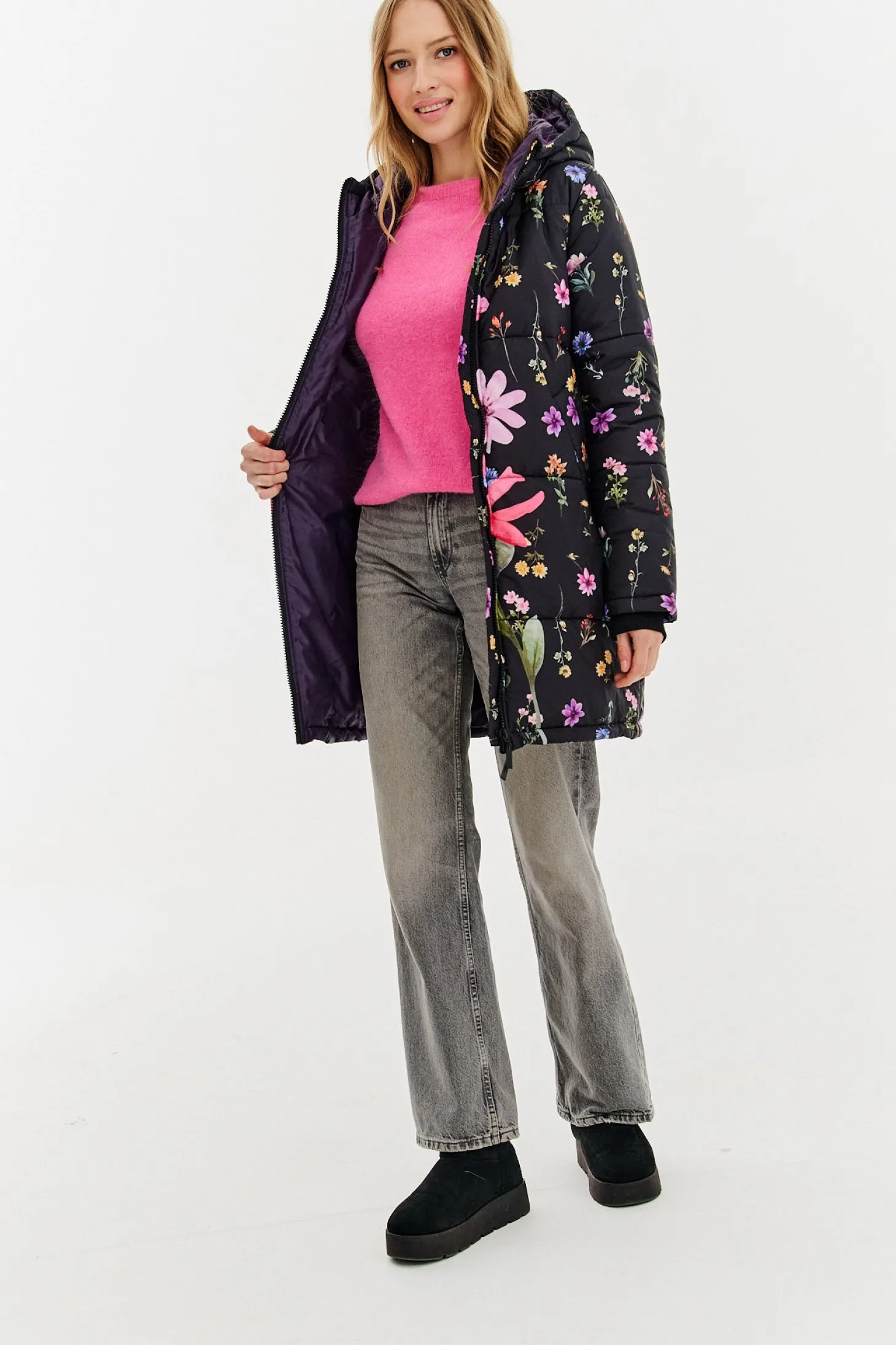 Kurtka zimowa Oslo Floral Bloom