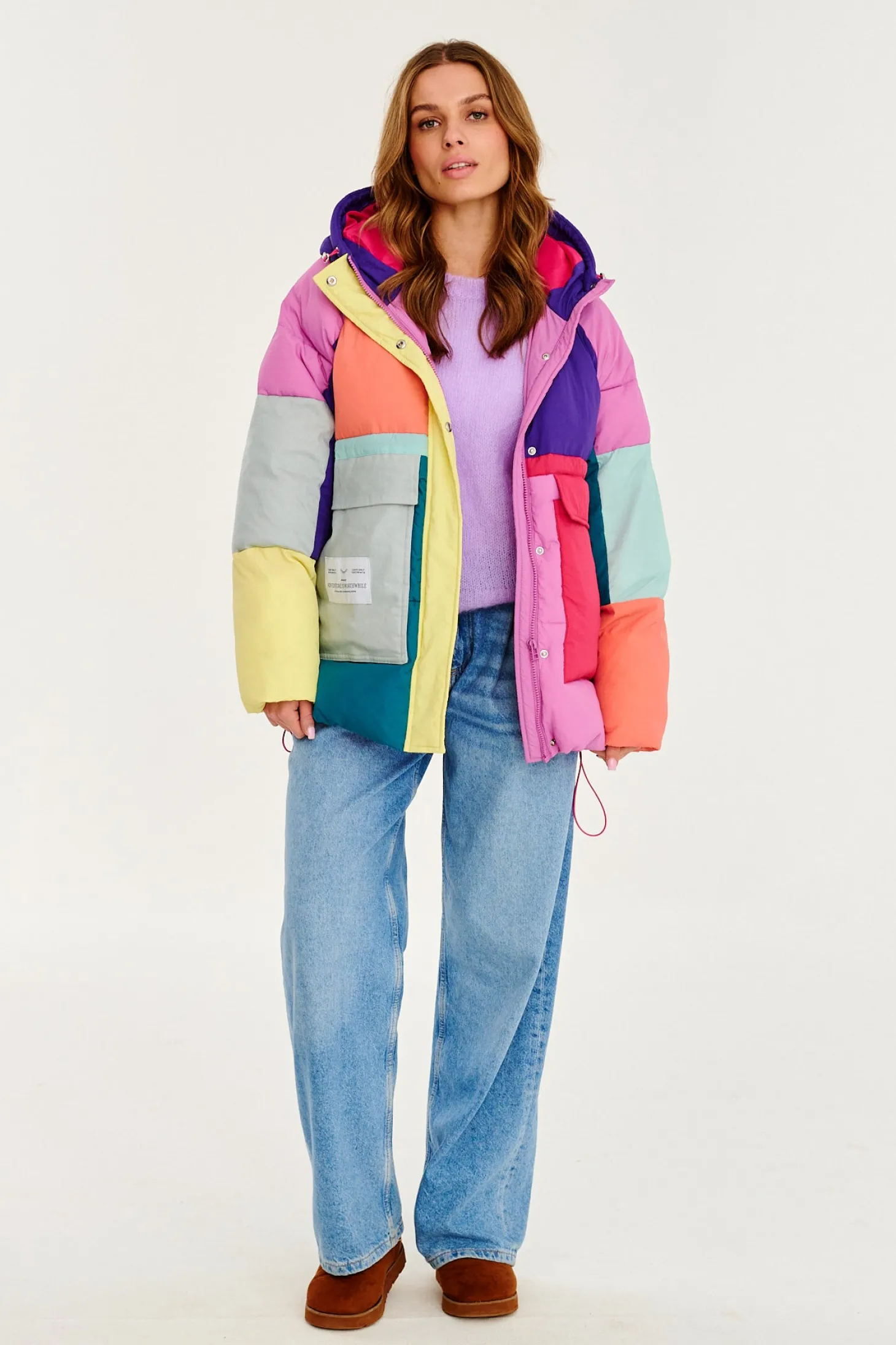 Kurtka zimowa Tromso Colorblock